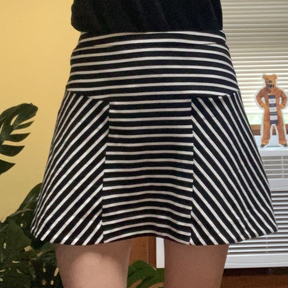 Monochromatic Skater Skirt